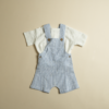 BABY BOY DUNGAREE ROMPER