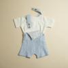 BABY BOY DUNGAREE ROMPER