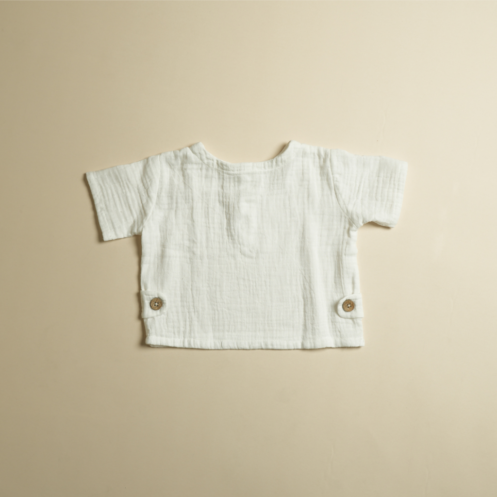 BABY BOY DUNGAREE ROMPER