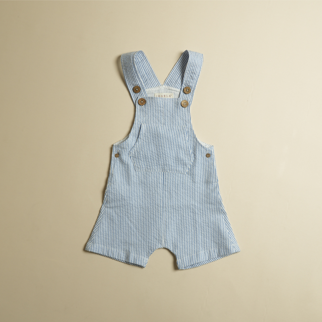 BABY BOY DUNGAREE ROMPER