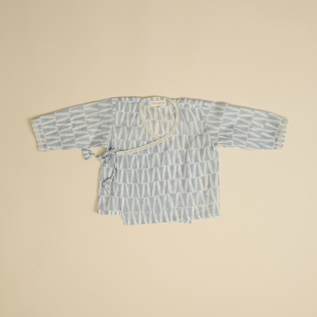 Summer Beach - Boy Full Sleev Jhabla Pajama Set - Image 5