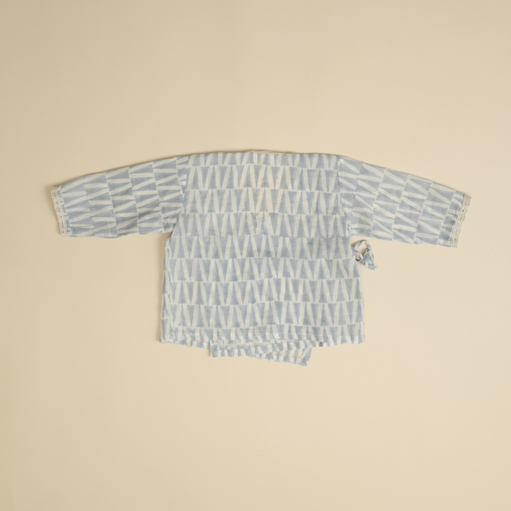 Summer Beach - Boy Full Sleev Jhabla Pajama Set - Image 6