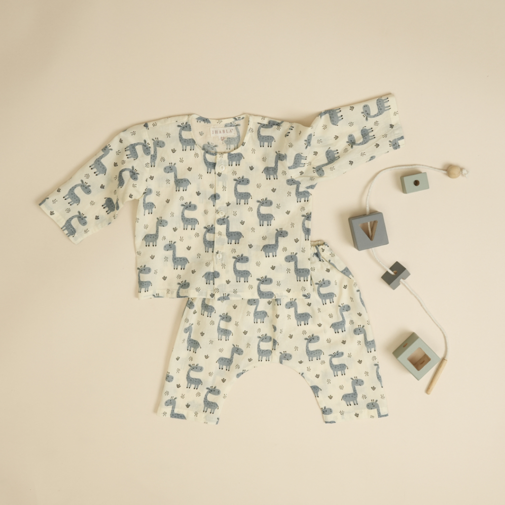 Tall Tails - Unisex Jhabla Pajama Set