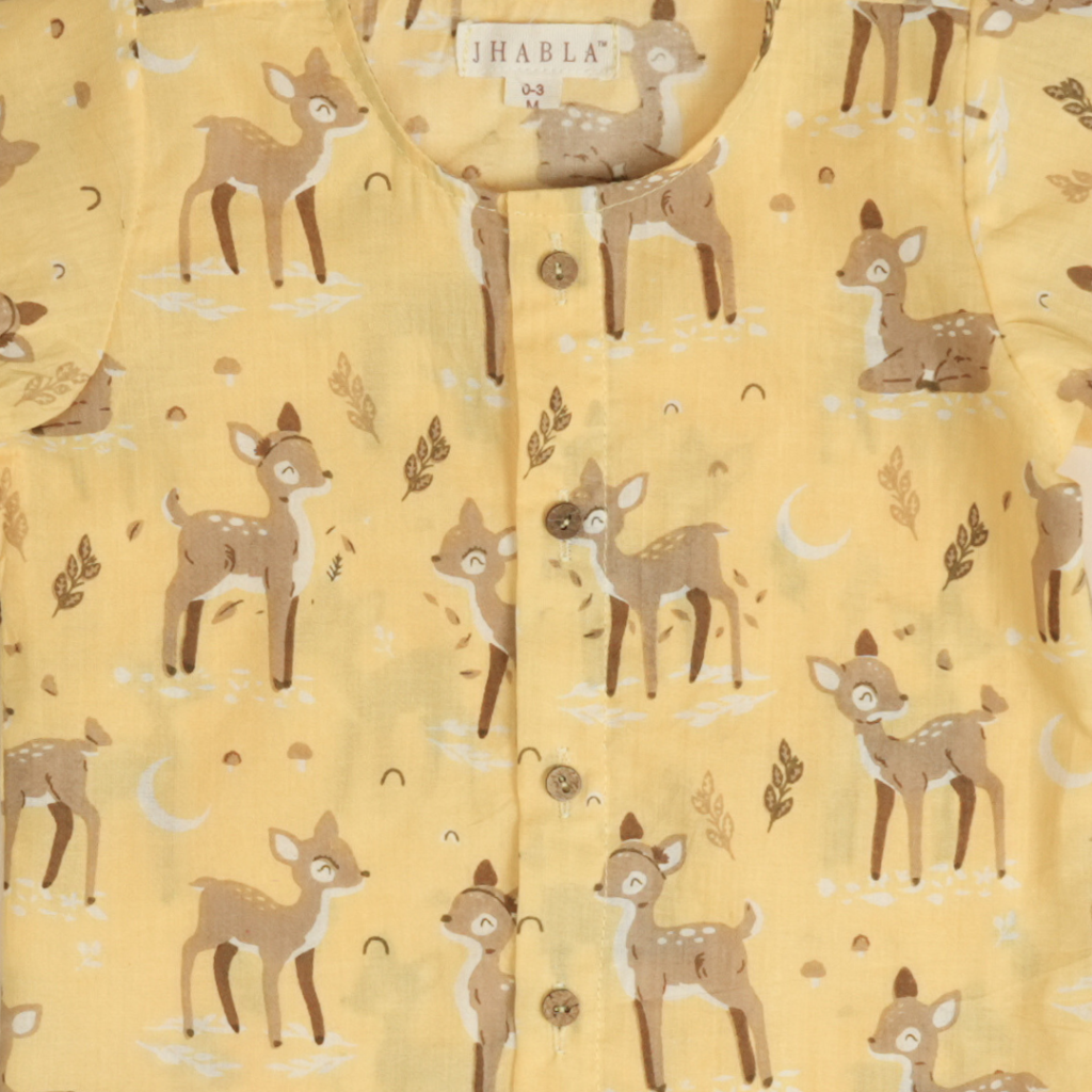 Dear Deer - Unisex Jhabla Pajama Set - Image 8