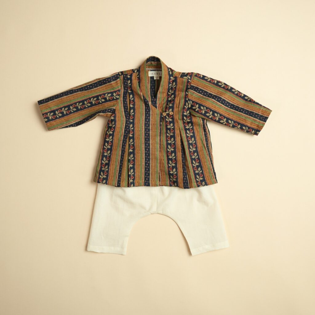 Raas - Unisex Angrakha Pajama Set - Image 3