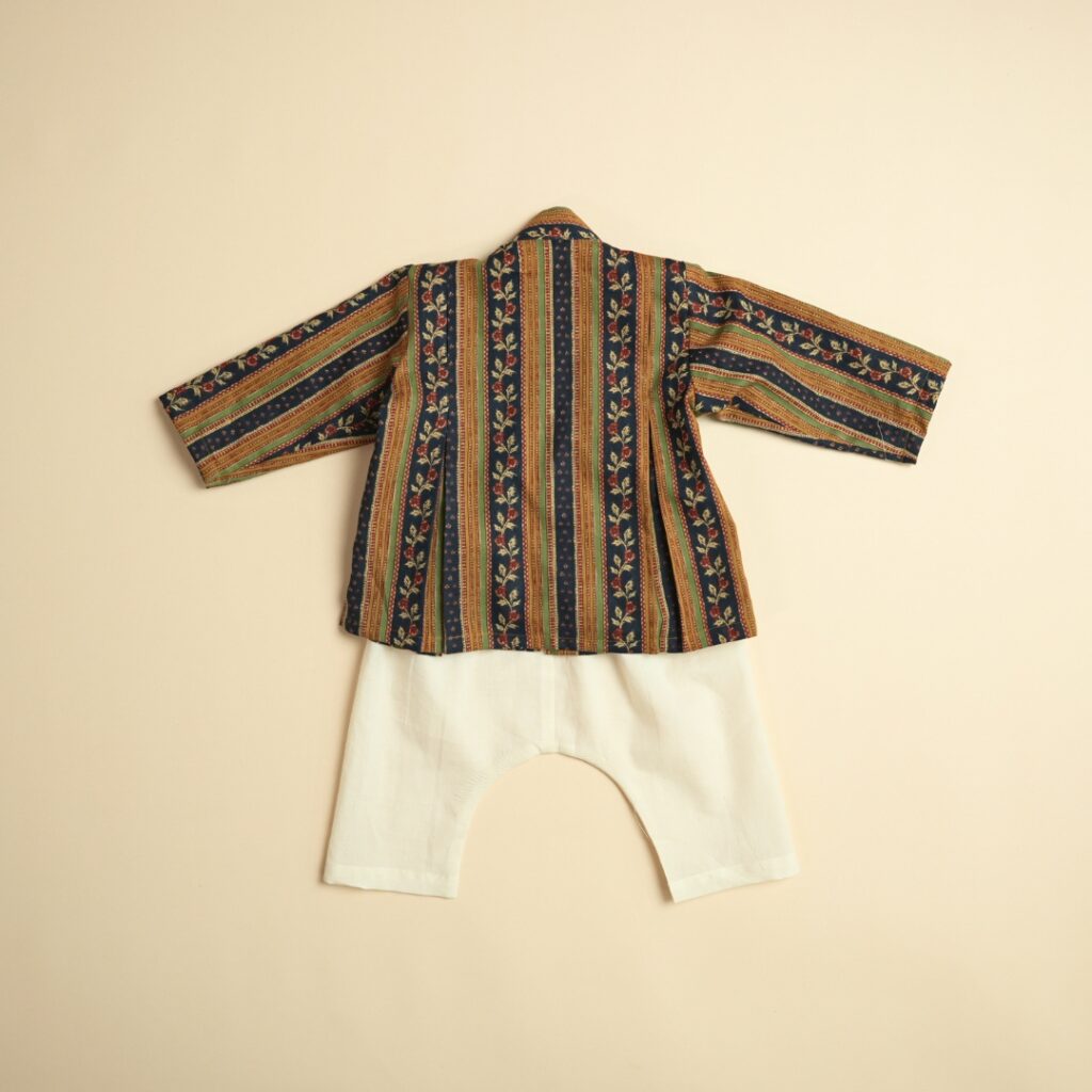 Raas - Unisex Angrakha Pajama Set - Image 4