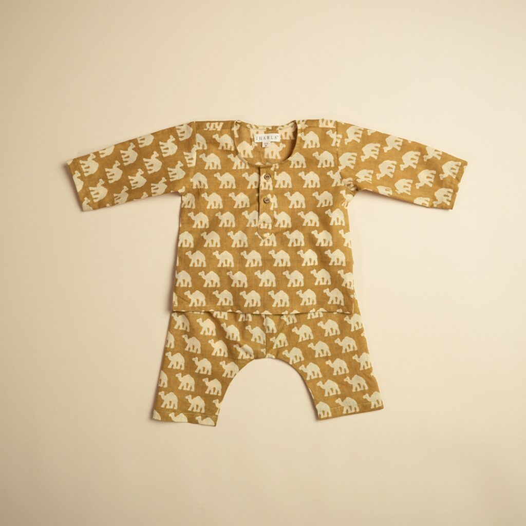 Jaisalmer - Unisex Kurta Pajama Set - Image 3