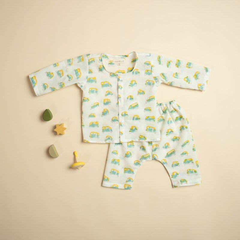 Tuk Tuk - Unisex Jhabla Pajama Set