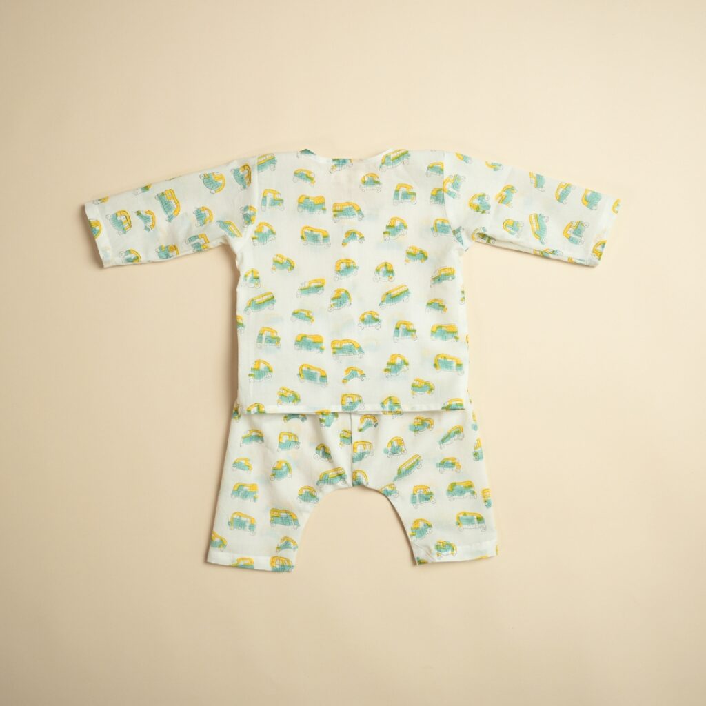 Tuk Tuk - Unisex Jhabla Pajama Set - Image 4