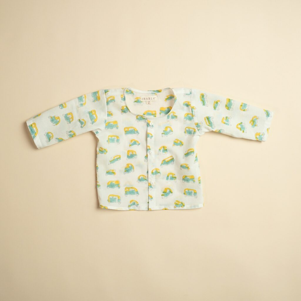 Tuk Tuk - Unisex Jhabla Pajama Set - Image 5