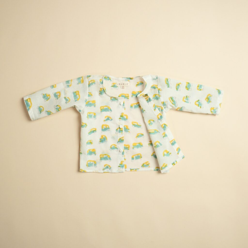 Tuk Tuk - Unisex Jhabla Pajama Set - Image 8
