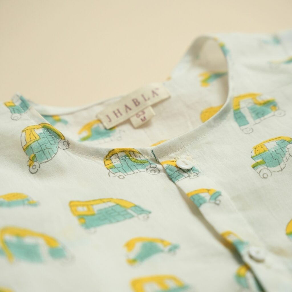 Tuk Tuk - Unisex Jhabla Pajama Set - Image 9