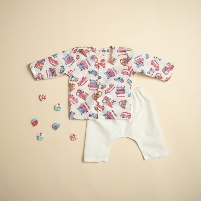 Mini Ride - Jhabla Pajama Set