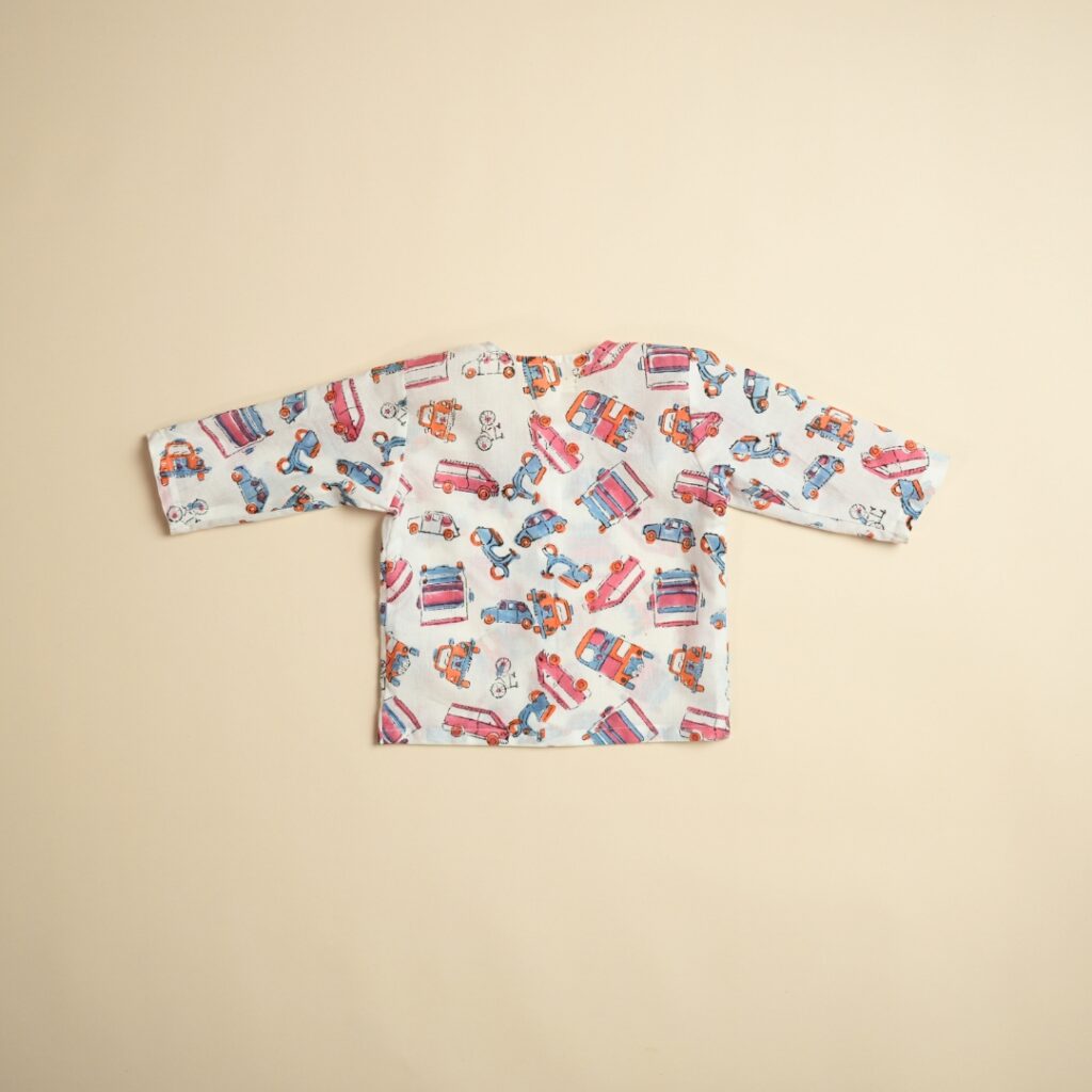 Mini Ride - Jhabla Pajama Set - Image 6