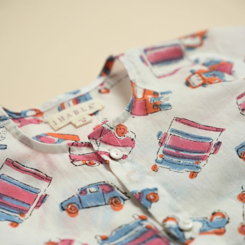 Mini Ride - Jhabla Pajama Set - Image 9