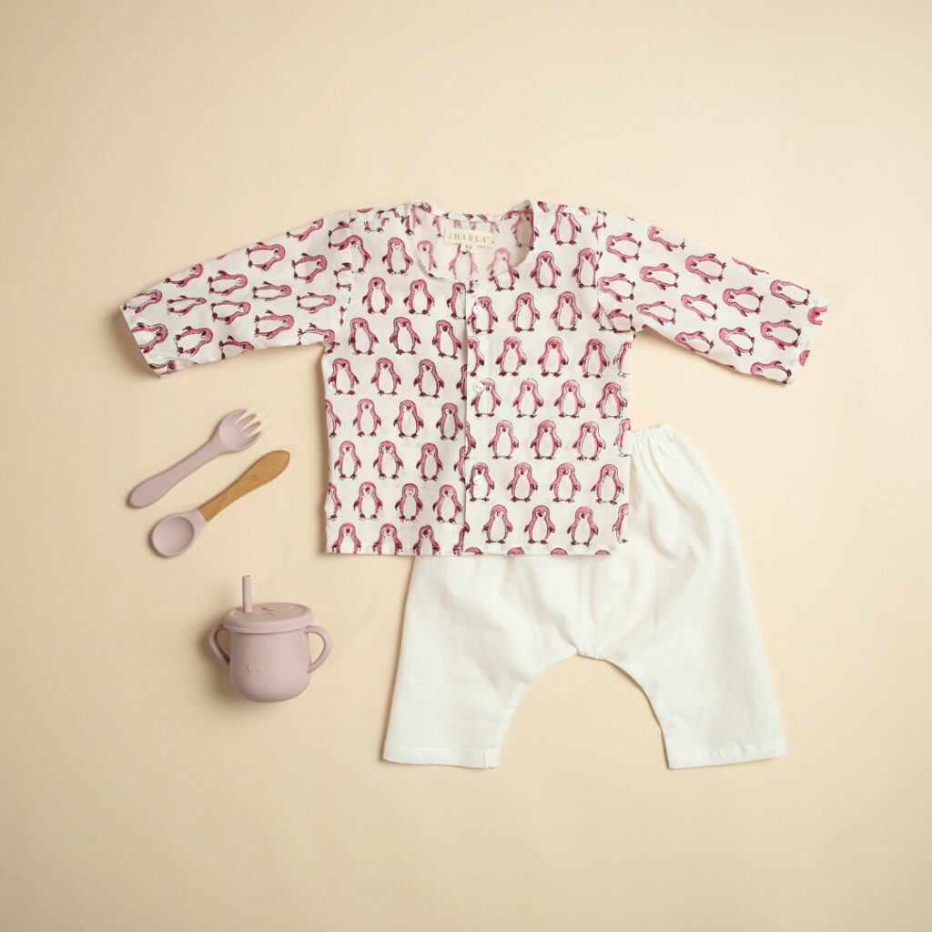 Pingu - Unisex Jhabla Pajama Set