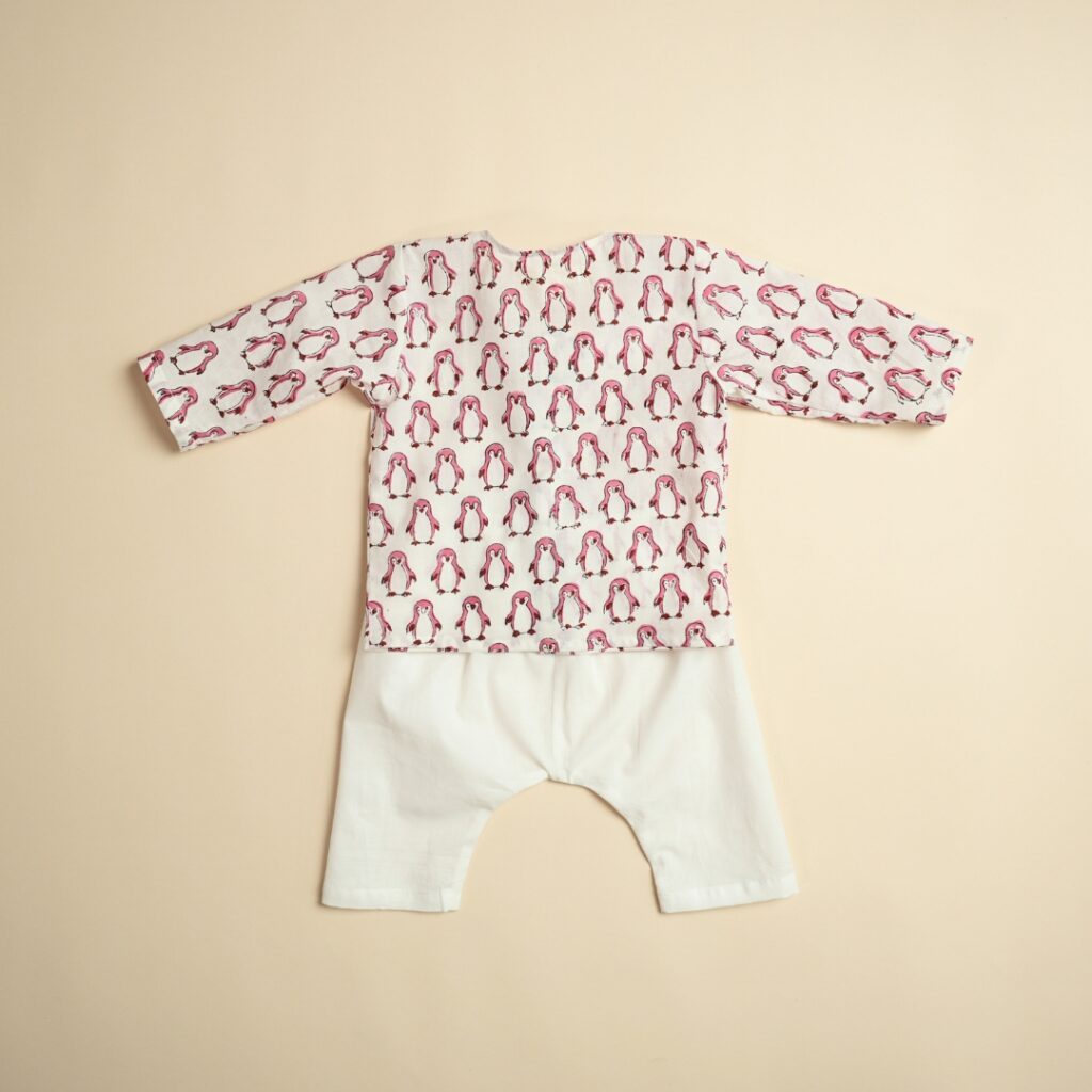 Pingu - Unisex Jhabla Pajama Set - Image 4