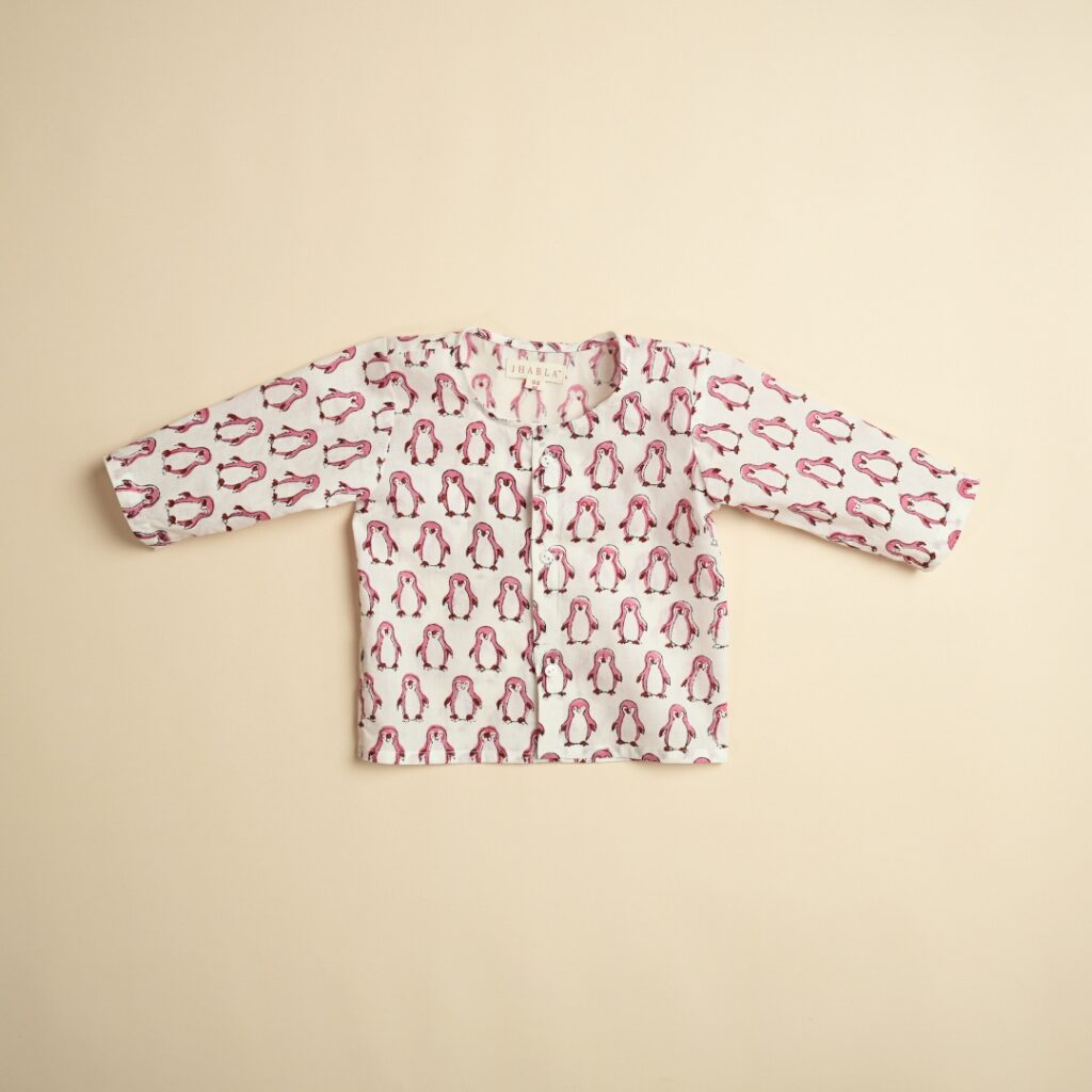 Pingu - Unisex Jhabla Pajama Set - Image 5