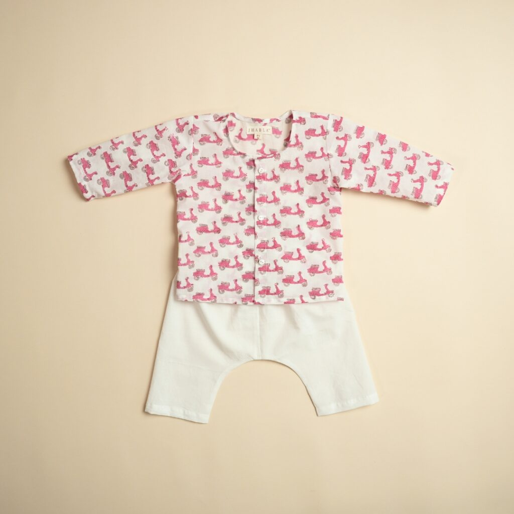 Lambretta - Unisex Jhabla Pajama Set - Image 3