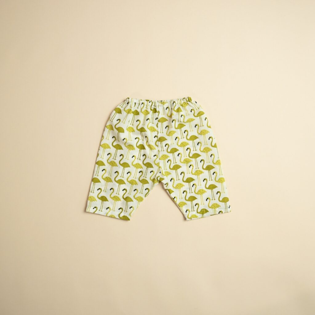 Green Flamingo - Unisex Jhabla Pajama Set - Image 7