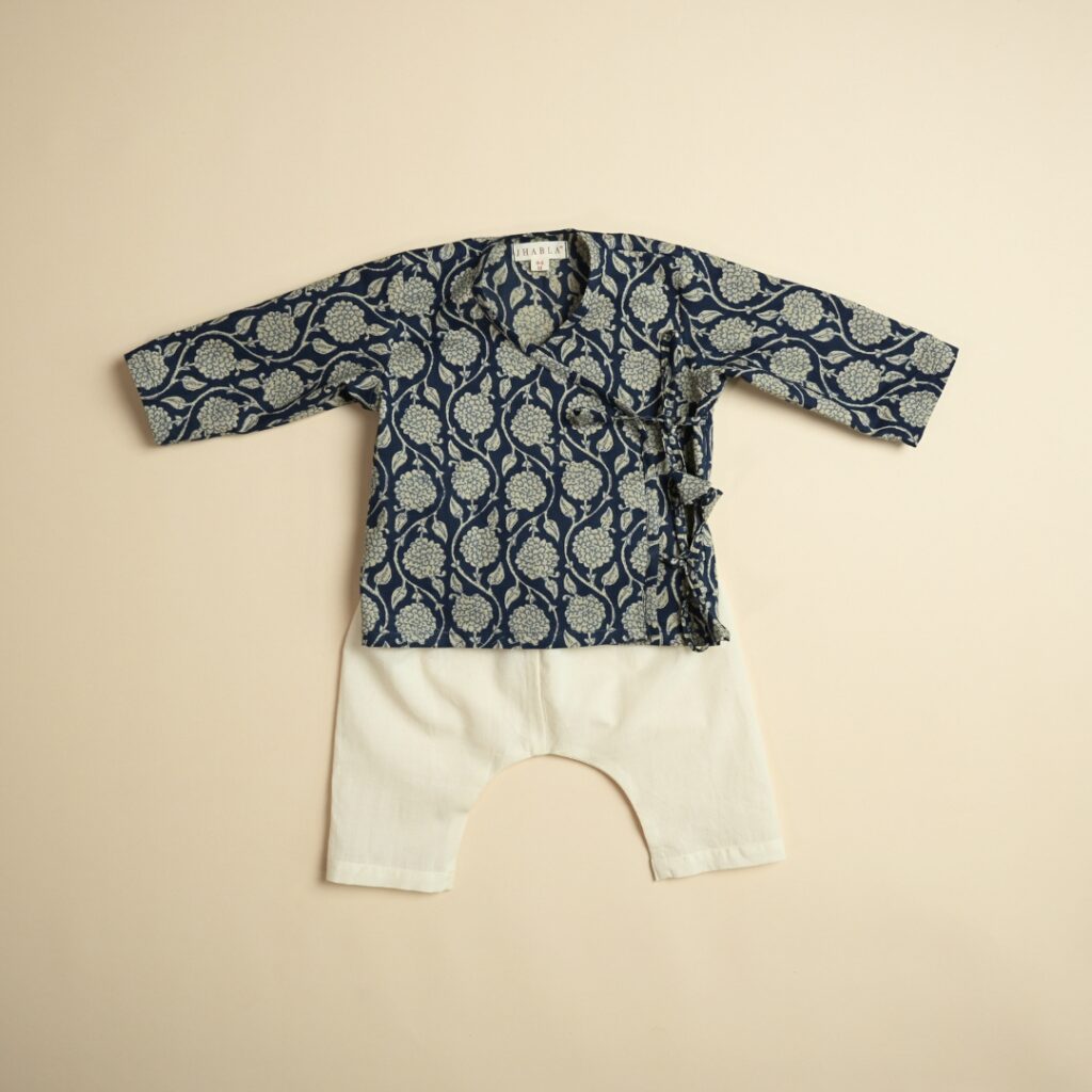 Mayur - Unisex Jhabla Pajama Set - Image 3