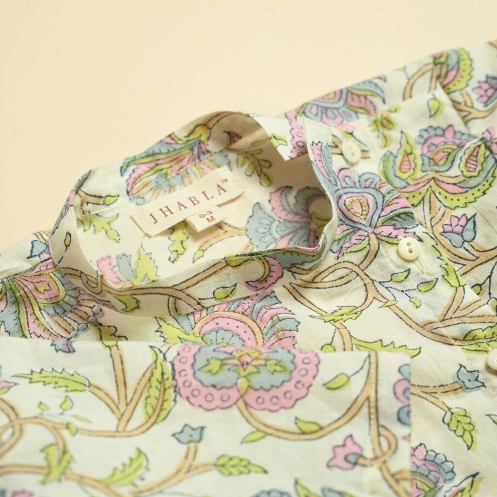 Pastel Petals - Boy Angrakha Pajama Set - Image 9