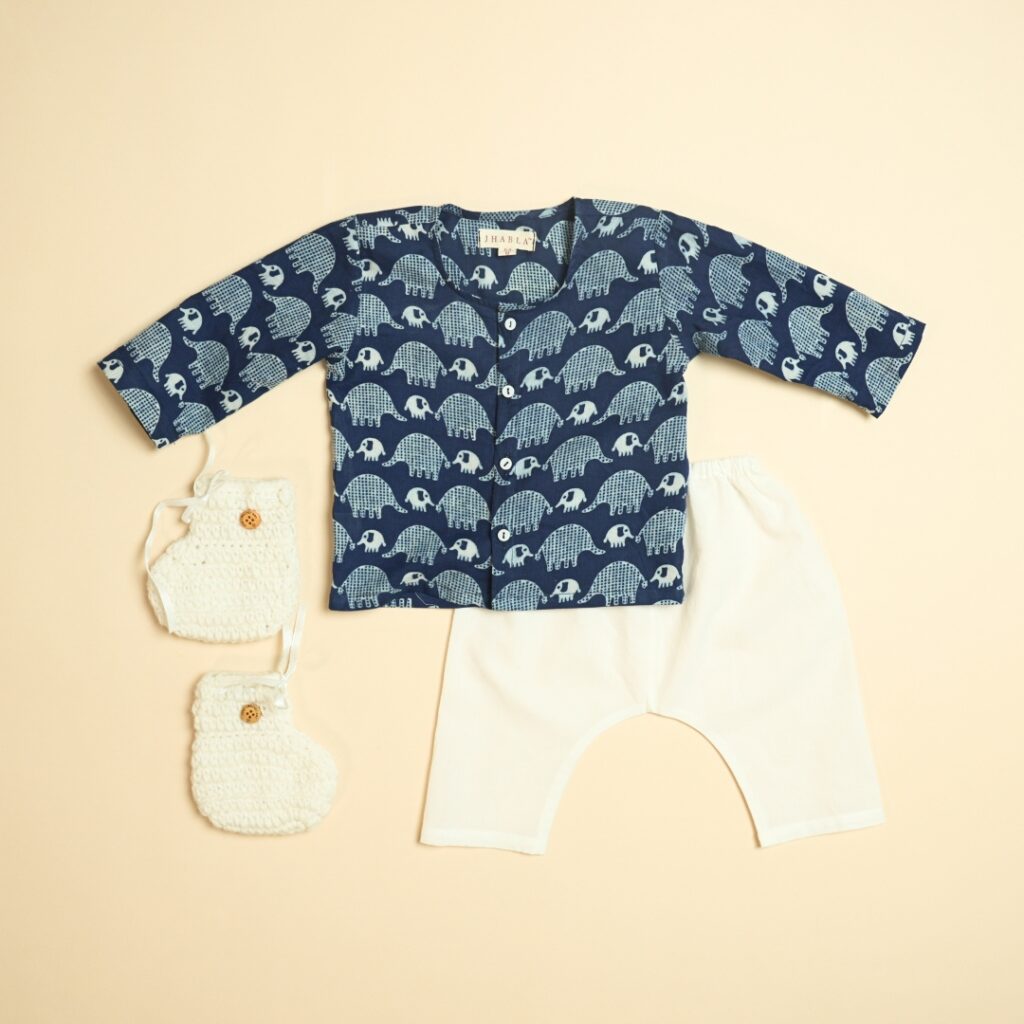 Blue Tusk - Boy Jhabla Pajama Set