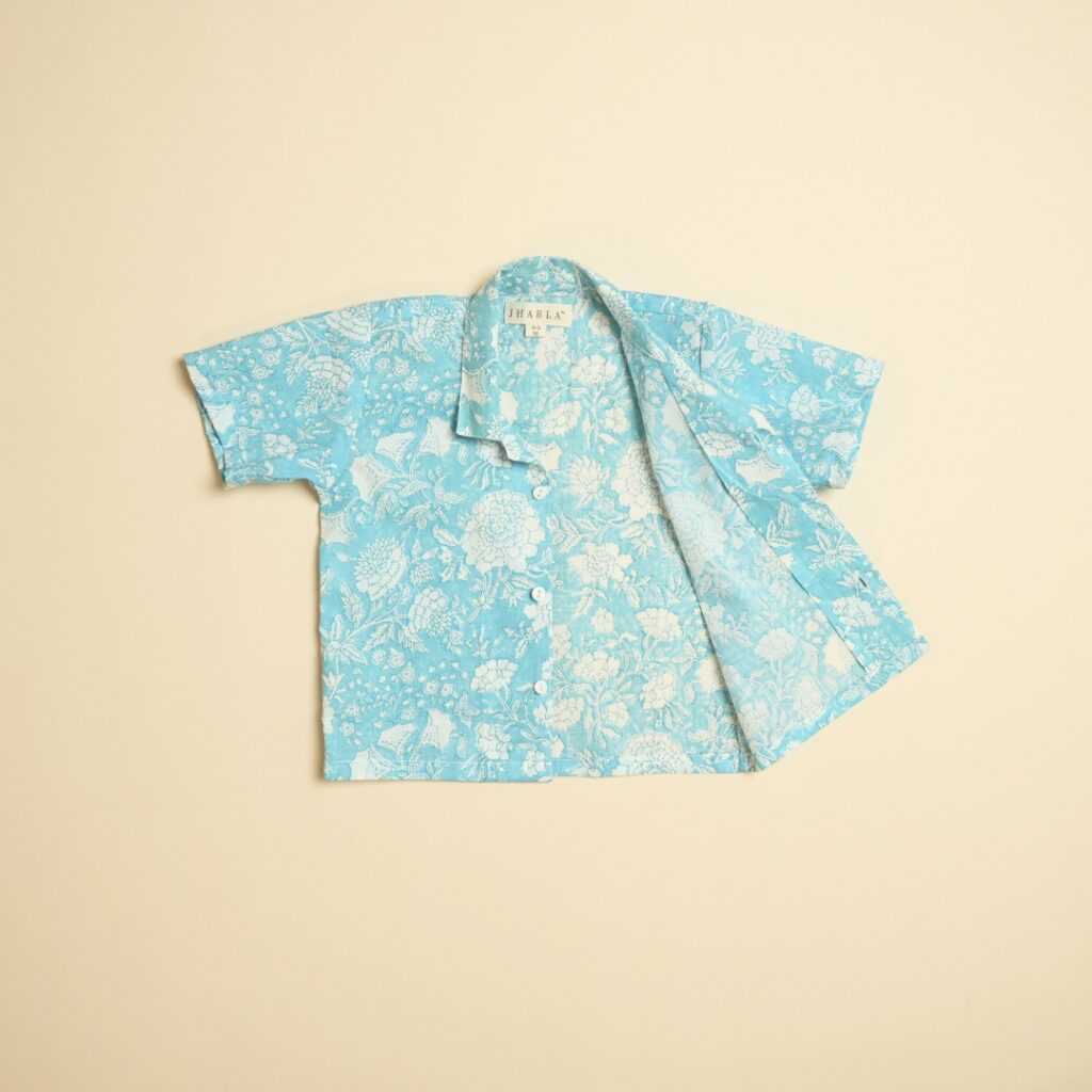 Ocean Tide - Boy Shirt Shorts Set - Image 8