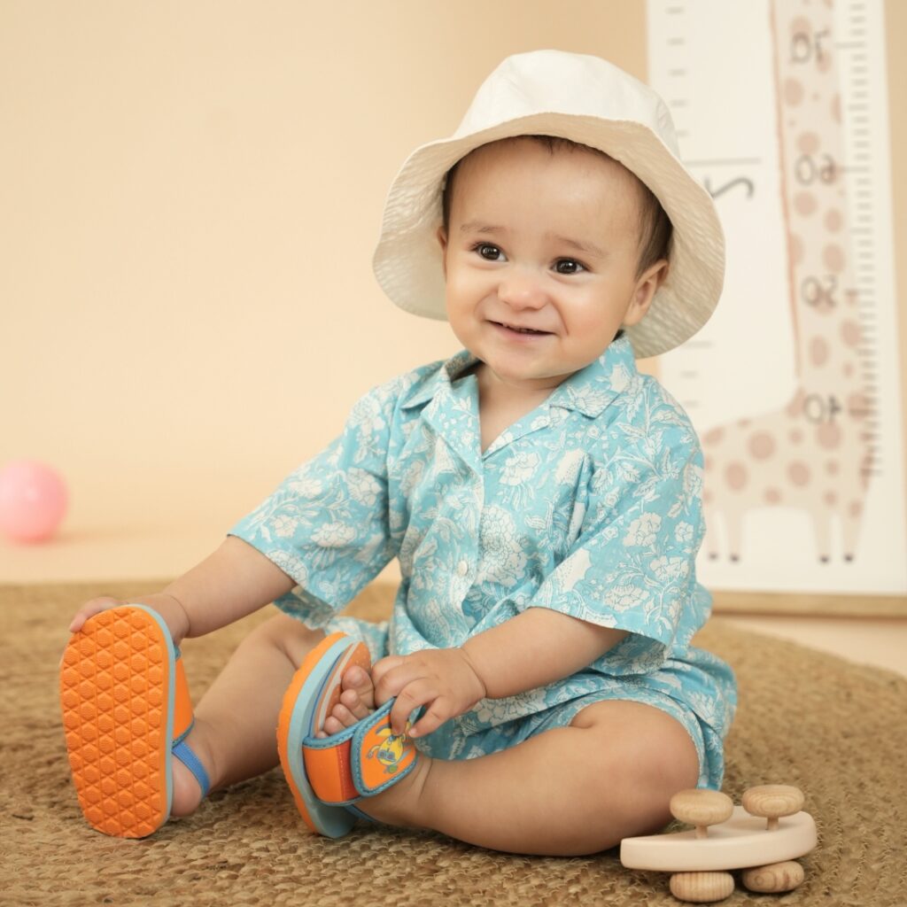 Ocean Tide - Boy Shirt Shorts Set - Image 2