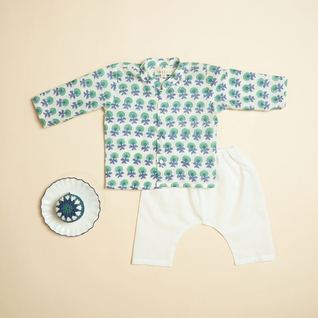Little Botanist - Boy Shirt Pajama Set