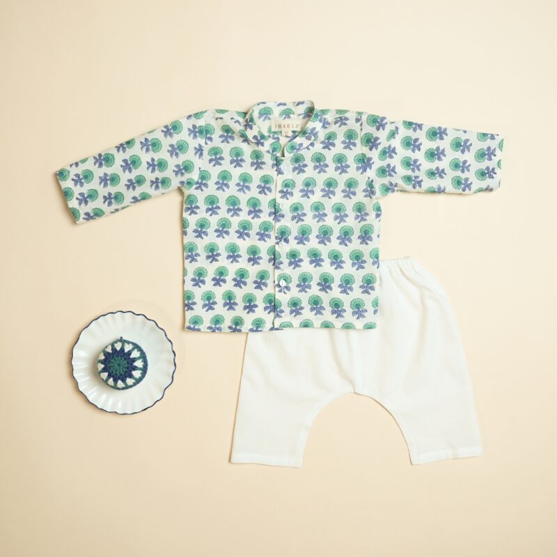 Little Botanist - Boy Shirt Pajama Set