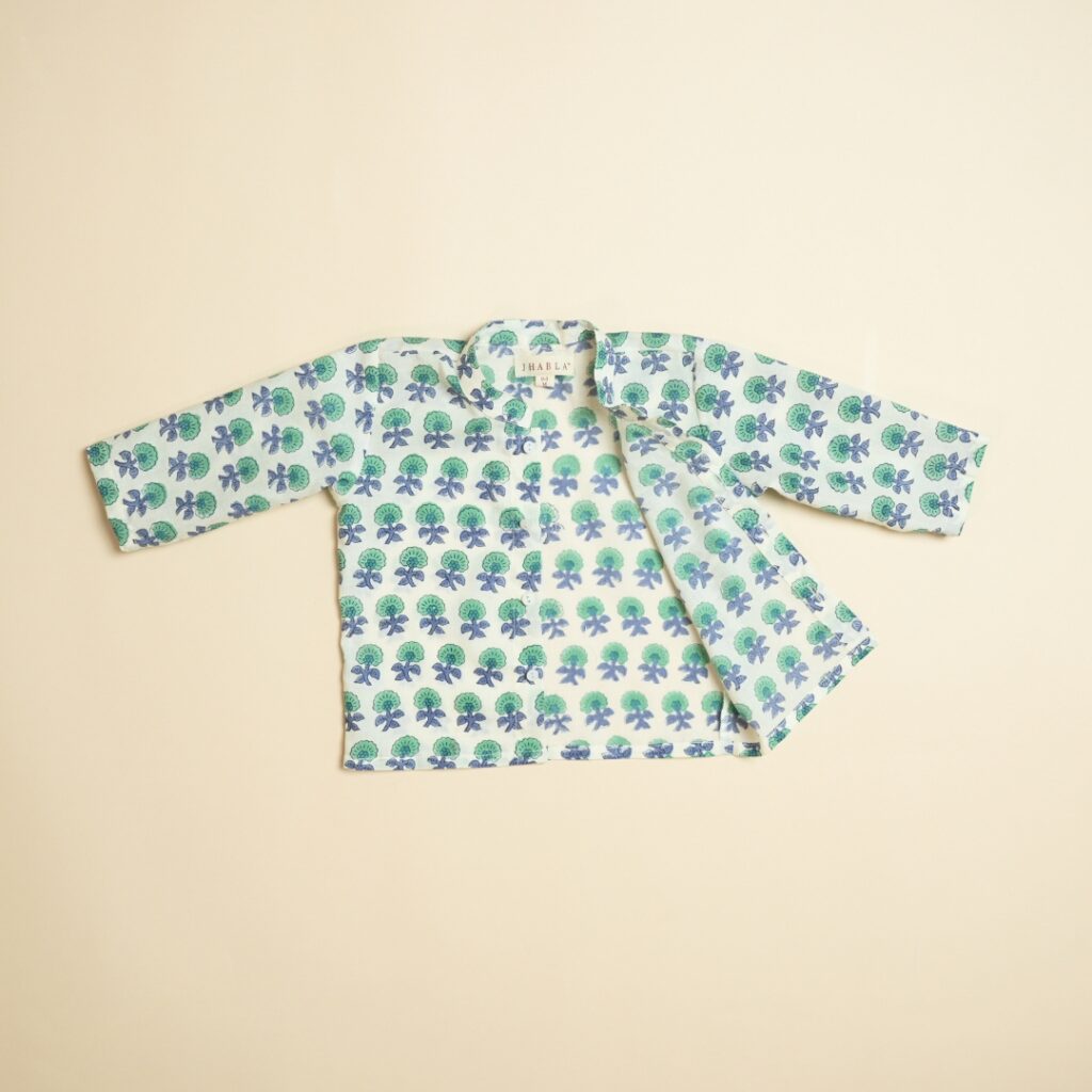 Little Botanist - Boy Shirt Pajama Set - Image 6