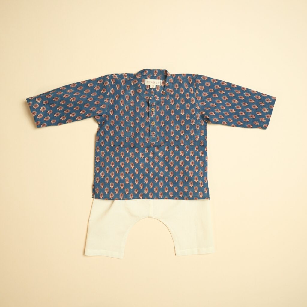 Aadvait - Boy Kurta Pajama Set - Image 3