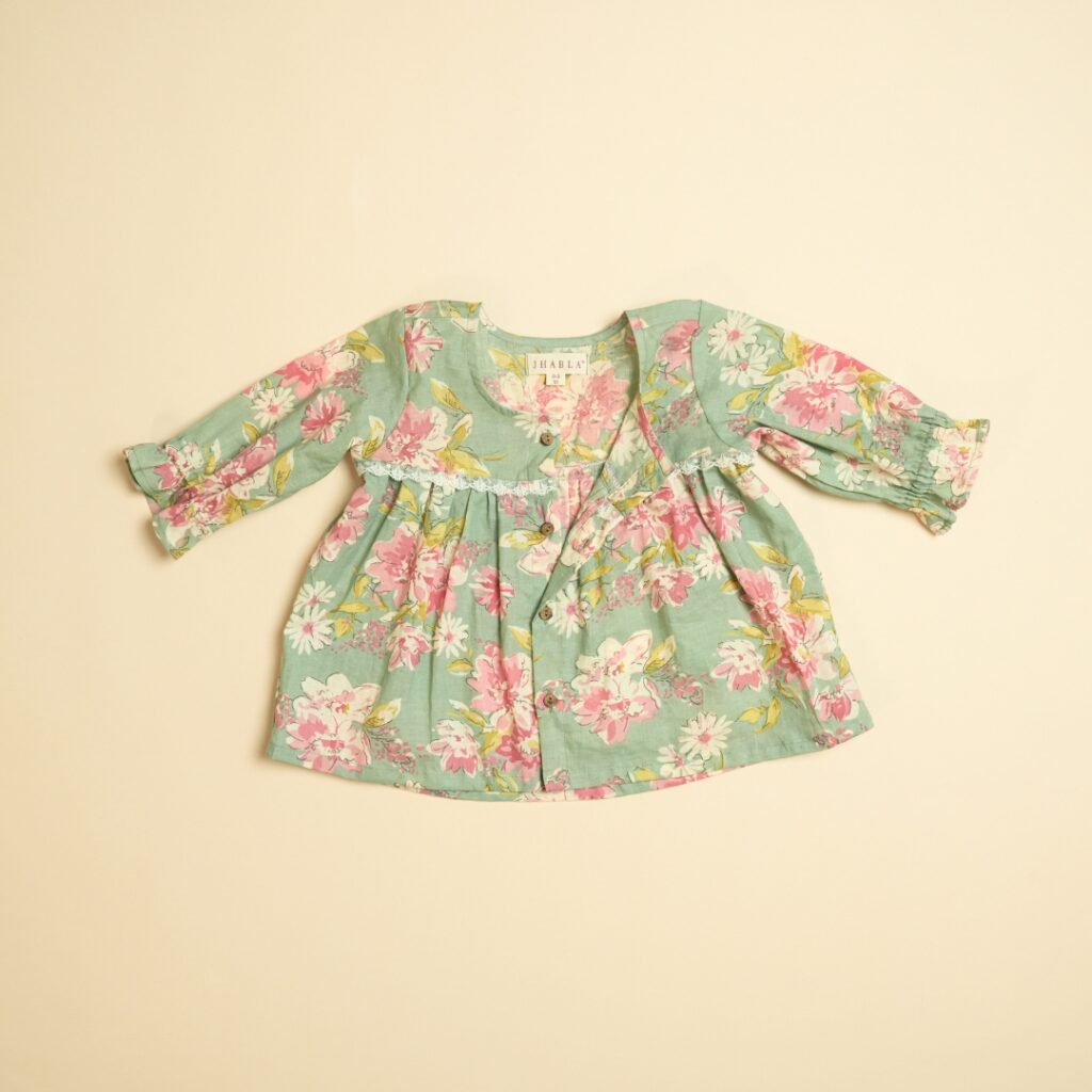 Garden Party - Girl Shirt Shorts Set - Image 6