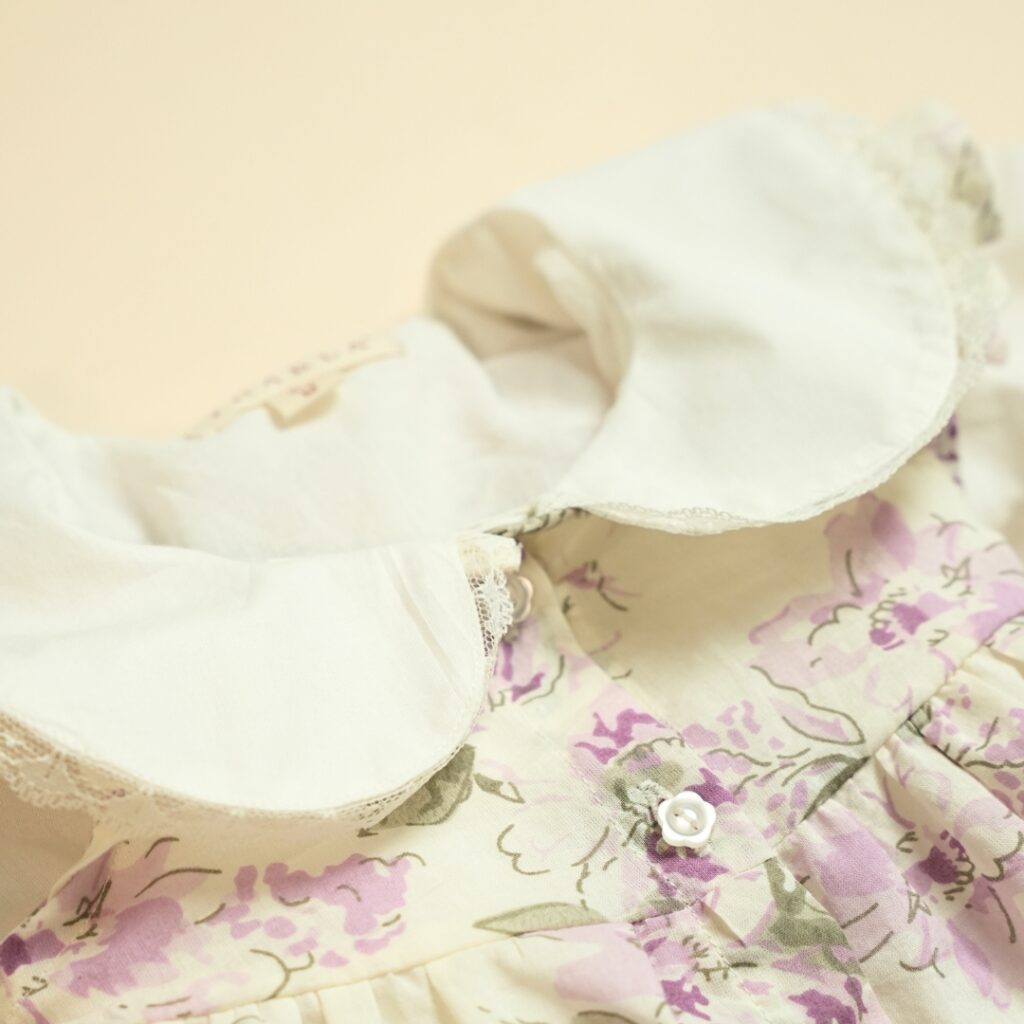 Lilac Love - Girl Frock Shorts Set - Image 12