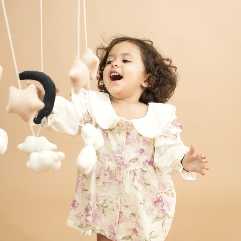 Lilac Love - Girl Frock Shorts Set