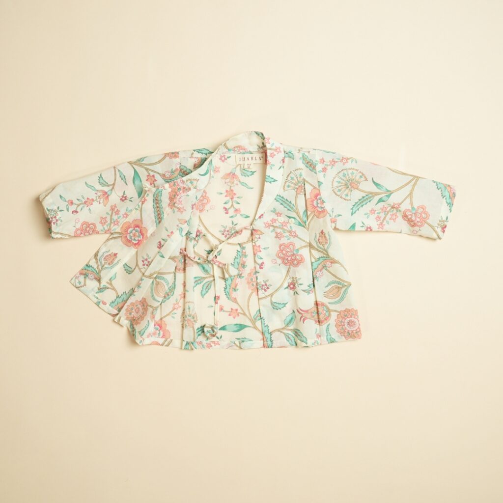 Bahaar - Unisex Angrakha Pajama Set - Image 7