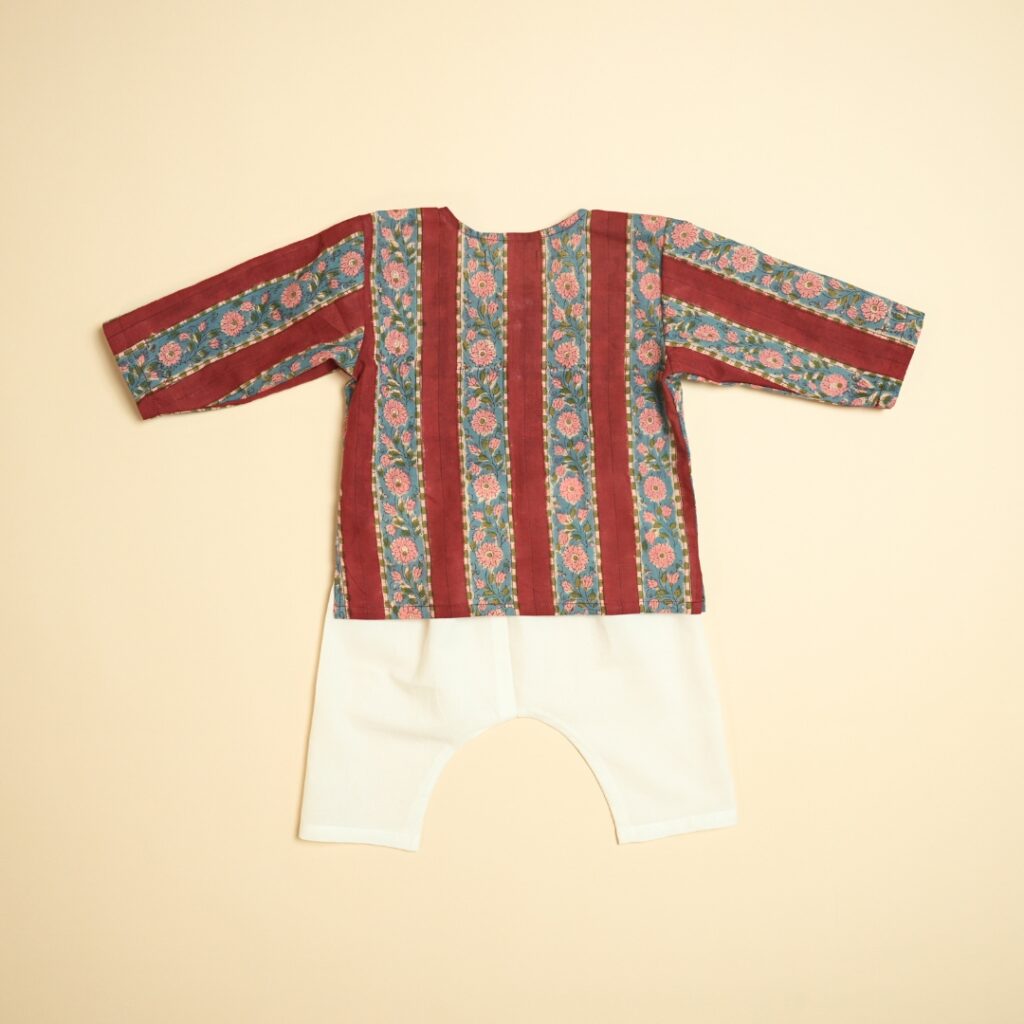 Dhara - Unisex Kurta Pajama Set - Image 4