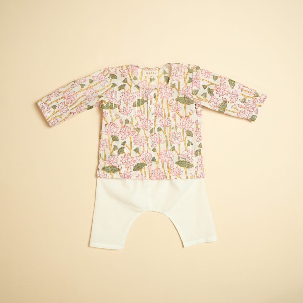 Padma - Unisex Kurta Pajama Set - Image 3