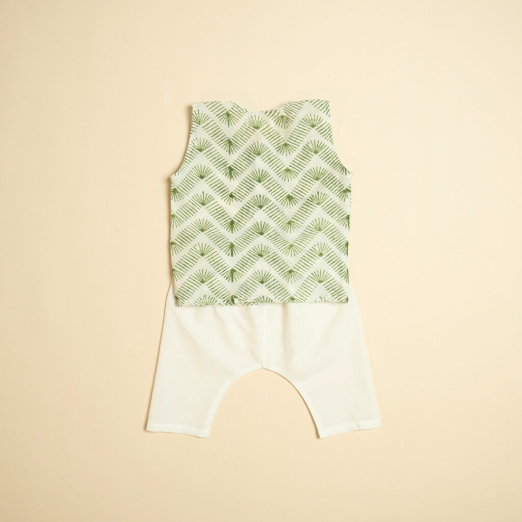 Terra Verde - Unisex Jhabla Pajama Set - Image 4