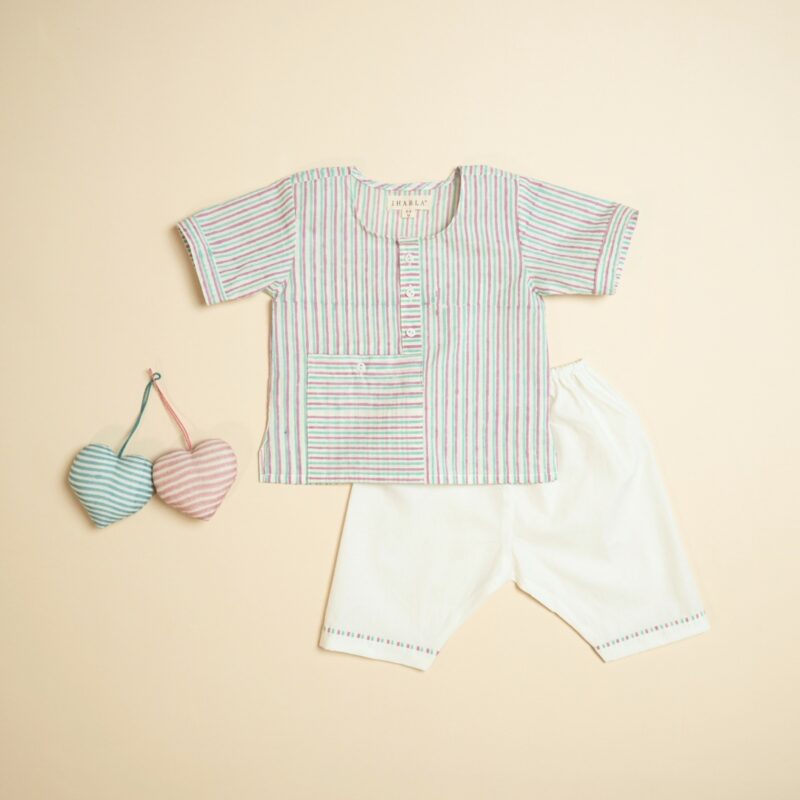 Coral Coast - Unisex Jhabla Pajama Set