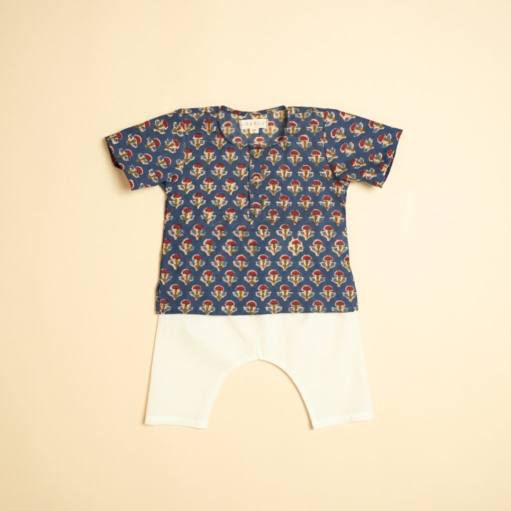 Navya - Unisex kurta Pajama Set - Image 4