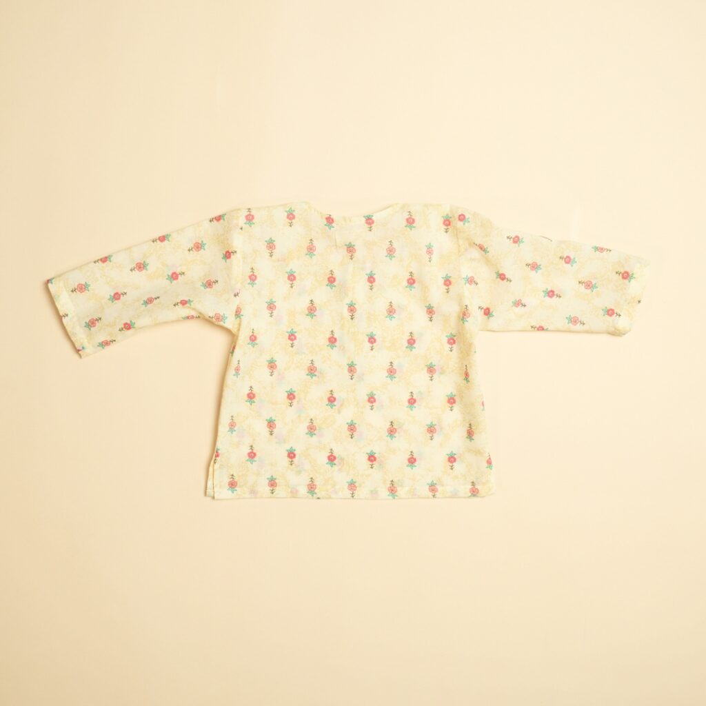 Ruby Bloom - Unisex Kurta Pajama Set - Image 5