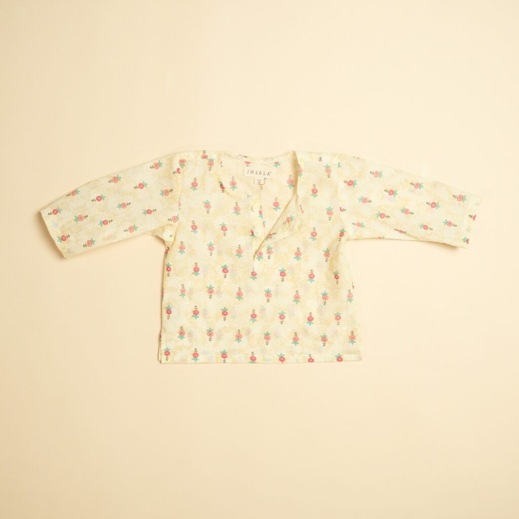 Ruby Bloom - Unisex Kurta Pajama Set - Image 6
