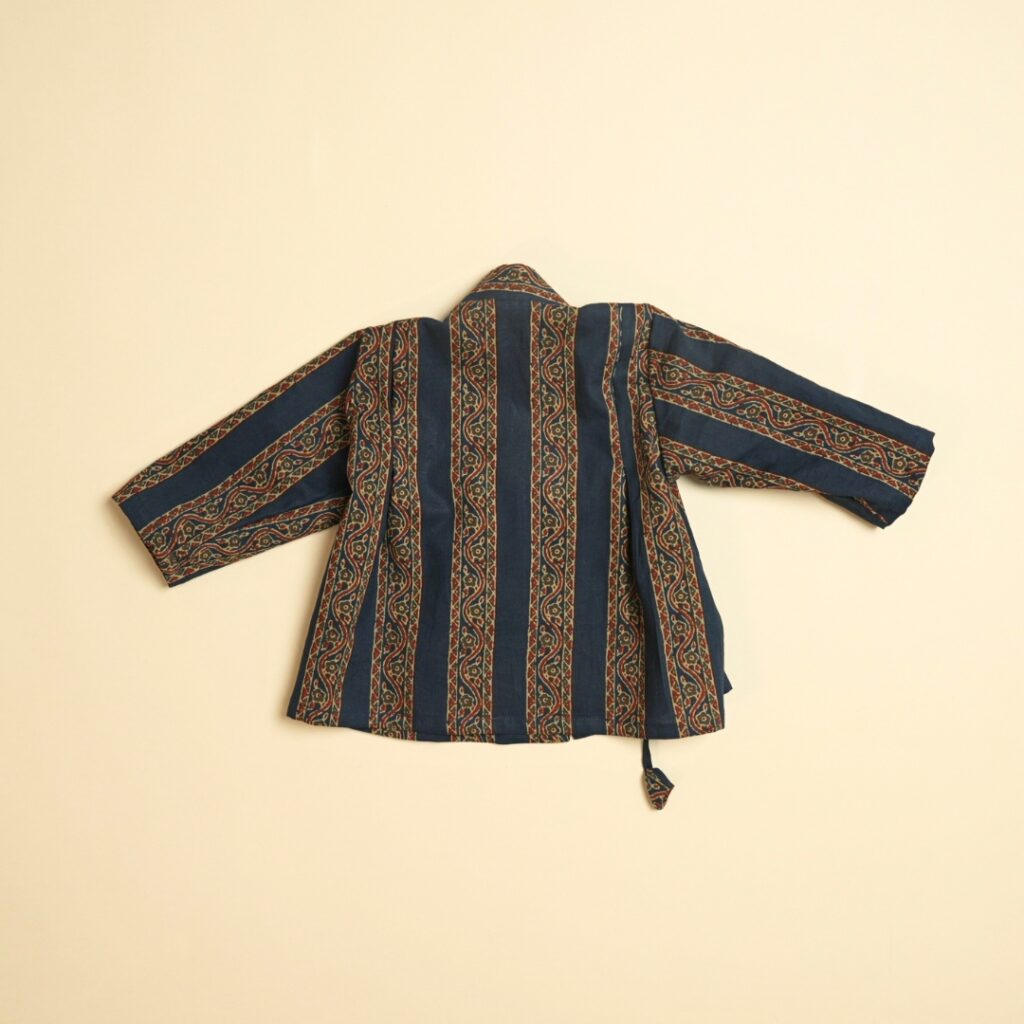 Madhava - Unisex Angrakha Pajama Set - Image 5