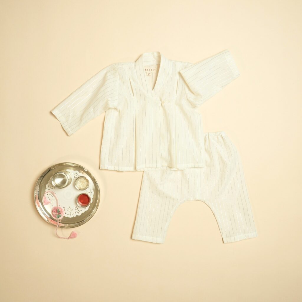 Chandani Raatein - Unisex Angrakha Pajama Set