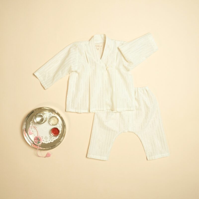Chandani Raatein - Unisex Angrakha Pajama Set