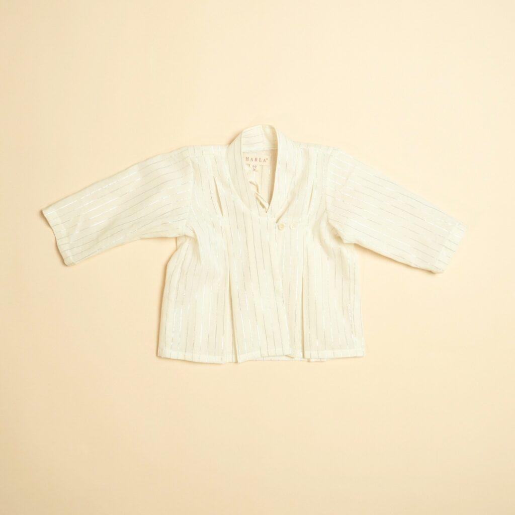 Chandani Raatein - Unisex Angrakha Pajama Set - Image 4