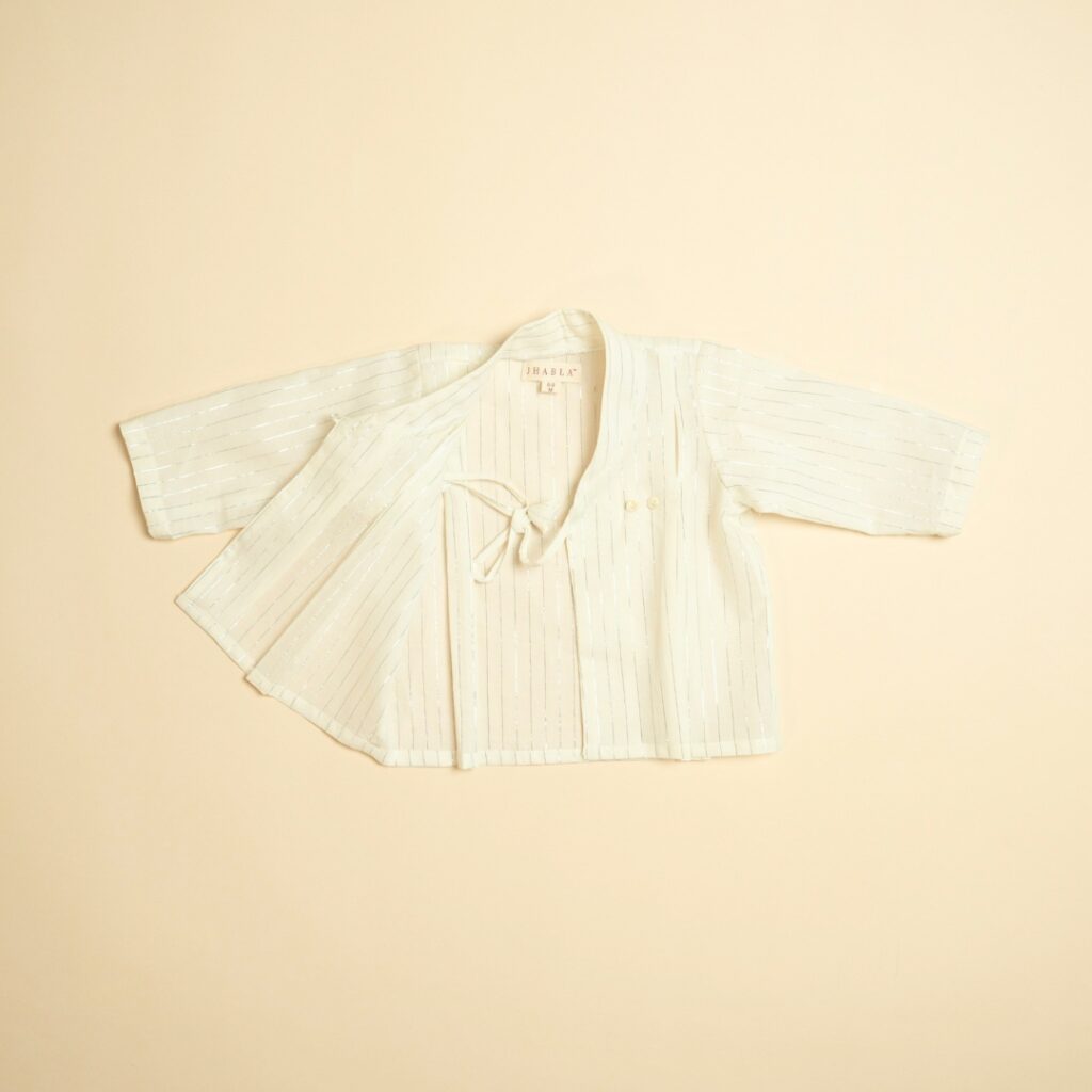 Chandani Raatein - Unisex Angrakha Pajama Set - Image 6