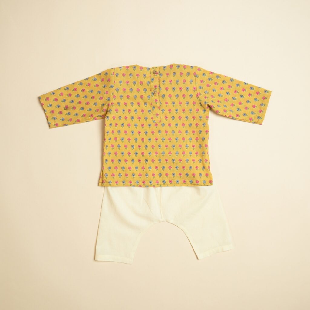 Chogni Jaipur - Girl Kurta Pajama Set - Image 3